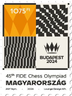 2024. 45. FIDE Sakkolimpia  - Bélyeg