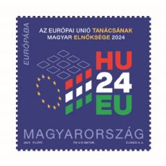 2024. Az Európai Unió Tanácsának magyar elnöksége 2024  - Bélyeg