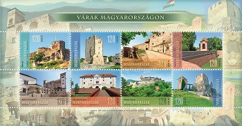 2019. Várak Magyarországon - Bélyegkisív 2019. Várak Magyarországon - Bélyegkisív