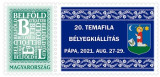 2021.  20. TEMAFILA Bélyegkiállítás - Bélyeg