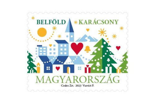 2023. Karácsony 2023 forgalmi bélyeg 