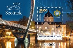 2025. 950 éves Szolnok - bélyegblokk 2025. 950 éves Szolnok - bélyegblokk