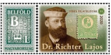 2020. híres filatelisták III.Dr. Richter Lajos  - Bélyeg